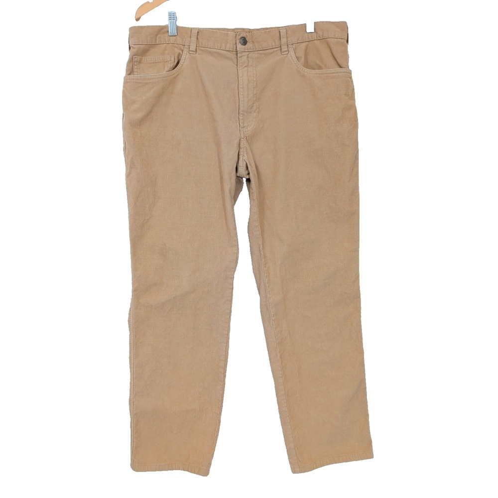 Brooks Brothers Corduroy Pants Men 38 x 30‎ Tan 5 Pocket Jean Style Casual